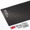 3M 2080 Black Carbon Fiber Vinyl Wrap CFS12