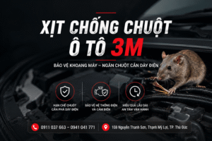 Xịt chống chuột ô tô 3M