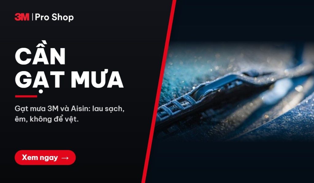 Cần gạt mưa 3M và Aisin tại Auto-Lab