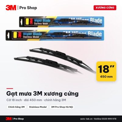 Gạt mưa 3M xương cứng 18 inch (450 mm)