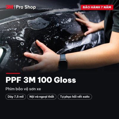 PPF 3M 100 Gloss – Phim bảo vệ sơn xe tại 3M Pro Shop Hà Nội